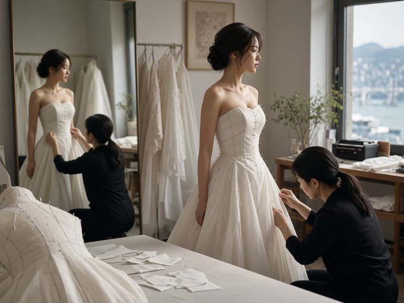 Bridal fittings at Tailor Urbanroot