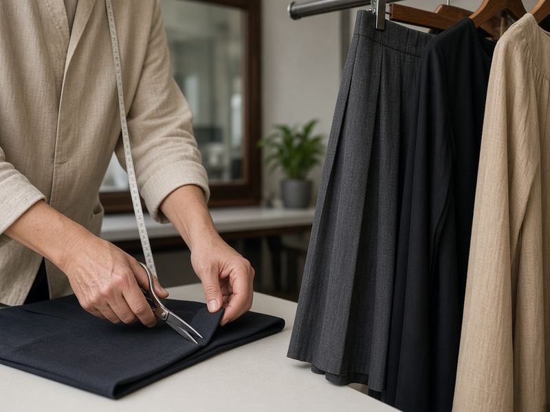 Hem adjustments at Tailor Urbanroot